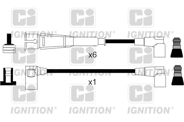 QUINTON HAZELL Комплект проводов зажигания XC1042